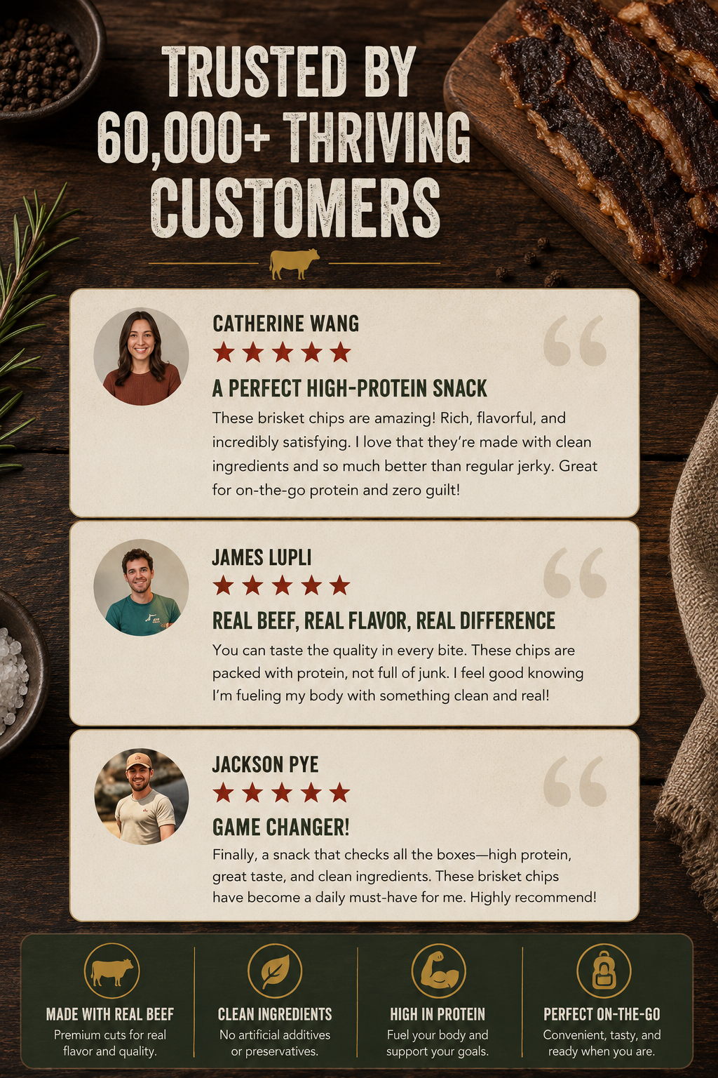 🥩 Premium Beef Brisket Slices - Real Beef, Bold Flavor-Jani