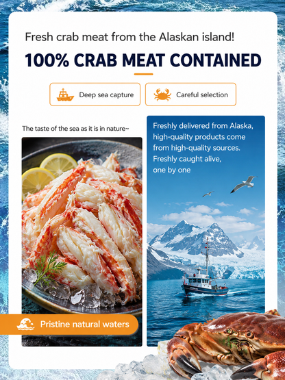 Wild Alaskan Snow Crab – Crispy Ready-to-Eat Crab Bites-Jani