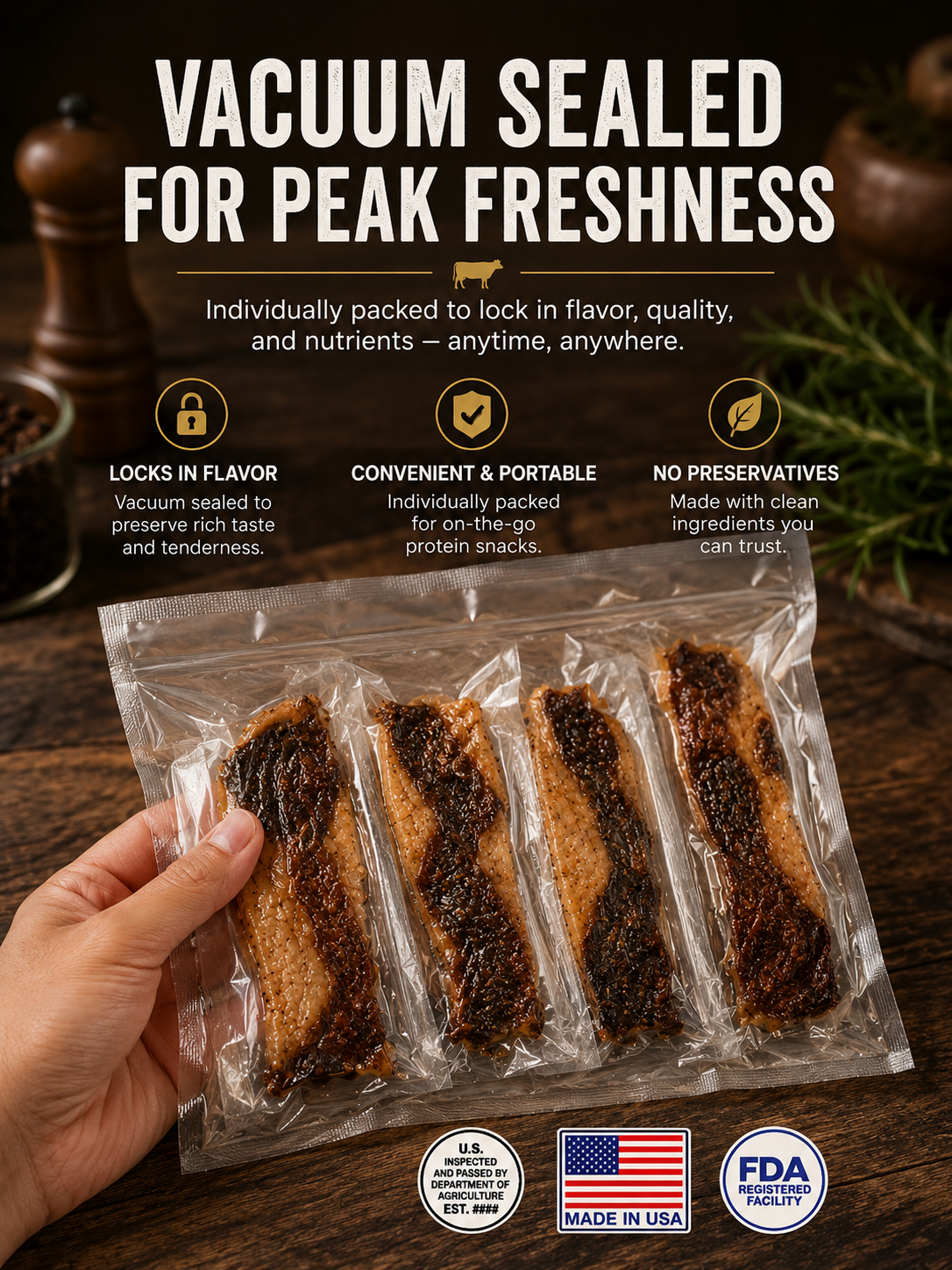 🥩 Premium Beef Brisket Slices - Real Beef, Bold Flavor-Jani