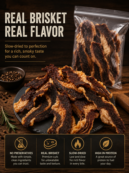 🥩 Premium Beef Brisket Slices - Real Beef, Bold Flavor-Jani
