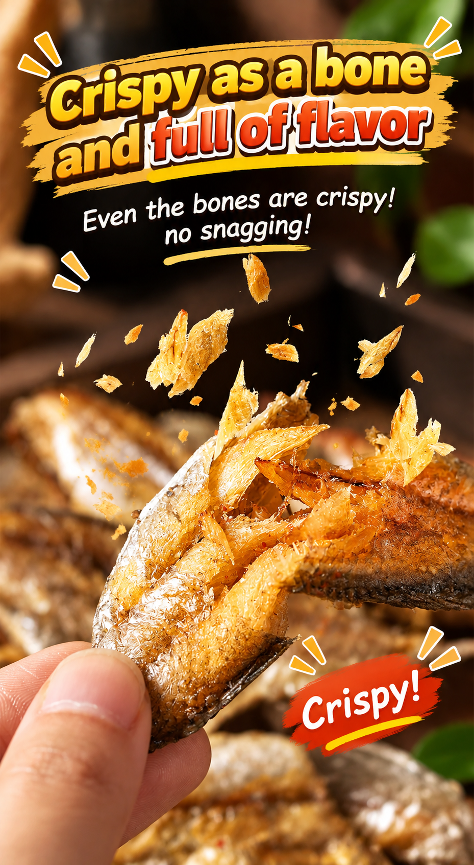 High-Protein Deep-Sea Fish Crisps – Crispy, Savory & Ready to Eat-Jani