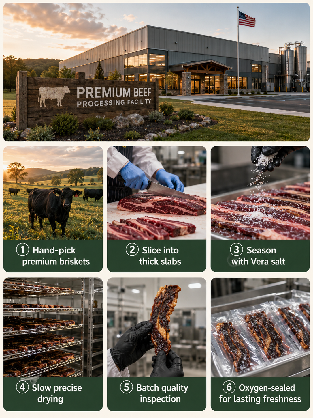 🥩 Premium Beef Brisket Slices - Real Beef, Bold Flavor-Jani